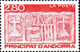 Andorre (F) Poste N** Yv:437 Mi:457 Ecu Primitif Des Vallées - Unused Stamps