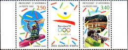 Andorre (F) Poste N** Yv:419A Mi:440Str Jeux Olympiques D'été Barcelone Bord De Feuille - Unused Stamps