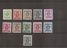 Belgique ( Préoblitérés 464/474 XXX -MNH ) - Sobreimpresos 1929-37 (Leon Heraldico)