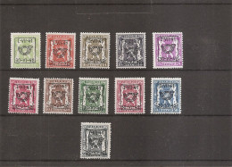 Belgique ( Préoblitérés 464/474 XXX -MNH ) - Typografisch 1929-37 (Heraldieke Leeuw)