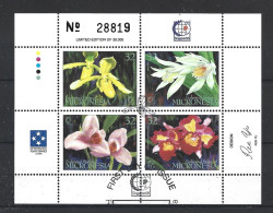 Micronesia 1995 Orchids S/S Y.T. BF 21 (0) - Micronesia
