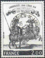 France Poste Obl Yv:1983 Mi:2062 Carrousel Louis XIV Les Tuileries (TB Cachet Rond) - Usati