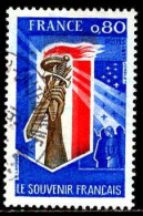 France Poste Obl Yv:1926 Mi:2016 Le Souvenir Français (TB Cachet Rond) - Usados