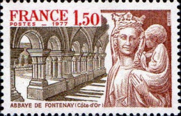 France Poste N** Yv:1938 Mi:2034 Abbaye De Fontenay Côte D'Or - Unused Stamps