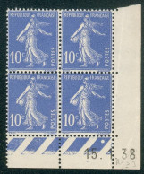 Lot 3984 France Coin Daté N°279 Semeuse (**) - 1930-1939