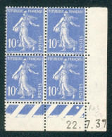 Lot 3940 France Coin Daté N°279 Semeuse (**) - 1930-1939