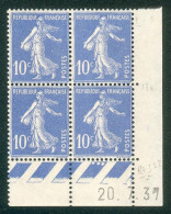 Lot 3936 France Coin Daté N°279 Semeuse (**) - 1930-1939