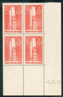 Lot 551 France Coin Daté N° 395 Du 3/5/1938 (**) - 1930-1939