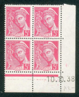 Lot 5435 France Coin Daté Mercure N°406 (**) - 1940-1949