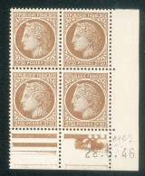 Lot 4898 France Coin Daté N°681 Cérès De Mazelin  (**) - 1940-1949
