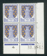 Lot 9960 France Coin Daté N°1351A Blason (**) - 1960-1969