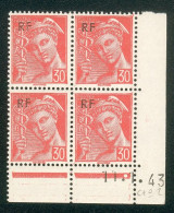 Lot 6332 France Coin Daté Mercure N°658 (**) - 1940-1949