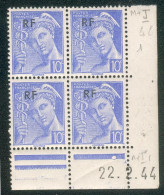 Lot 6307 France Coin Daté Mercure N°657 (**) - 1940-1949