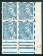 Lot 6179 France Coin Daté Mercure N°538 (**) - 1940-1949