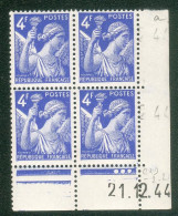 Lot C405 France Coin Daté Iris N°656(**) - 1940-1949