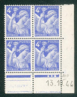 Lot C396 France Coin Daté Iris N°656(**) - 1940-1949