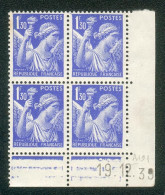 Lot A898 France Coin Daté Iris N°434 (**) - 1940-1949