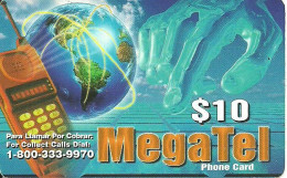 USA: Prepaid IDT - MegaTel, Globe - Other & Unclassified