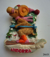 Magnet En Relief : ANDORRA - ANDORRE - Tourism