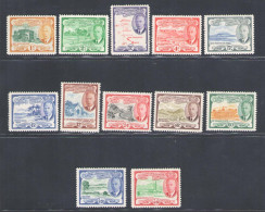 1952 St. Christopher Nevis Anguilla, Stanley Gibbons N. 94/105 - MNH** - Autres & Non Classés