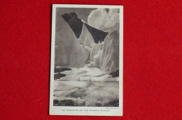 Everest 1922 Original Photo Card By Capt. Morris " Ice Pinnacles On The Rongbuk Glacier" - Alpinismo