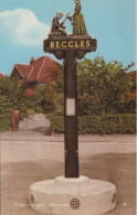 Town Sign, Beccles, Suffolk- Unused Postcard - National Series - SUF3 - Other & Unclassified