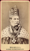 CdV Kaiser Wilhelm I. Von Preußen, Portrait, Krone - Photographie