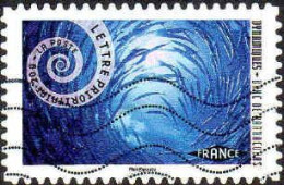 France Poste AA Obl Yv: 938 Mi:5759I Dynamiques Band De Barracudas (Lign.Ondulées) - Used Stamps