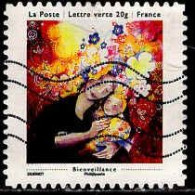 France Poste AA Obl Yv: 911 Mi:5717 Bienveillance De Guénot (Lign.Ondulées) - Used Stamps