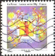 France Poste AA Obl Yv: 902 Mi:5708 Arbre De Vie (Lign.Ondulées) - Used Stamps