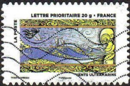 France Poste AA Obl Yv: 899 Mi:5699 Vents Ultramarins (Lign.Ondulées) - Used Stamps