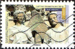 France Poste AA Obl Yv: 880 Mi:5664 Annonciation à La Vierge Cathédrale De Reims (Lign.Ondulées) - Gebraucht