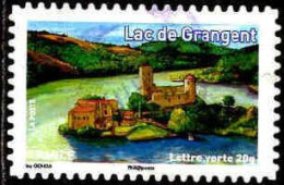 France Poste AA Obl Yv: 838 Mi:5584 Lac De Grangent (cachet Rond) - Gebraucht