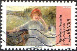 France Poste AA Obl Yv: 830 Mi:5567 Auguste Renoir (Lign.Ondulées) - Used Stamps