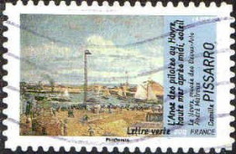 France Poste AA Obl Yv: 828 Mi:5565I Camille Pissarro (Lign.Ondulées) - Used Stamps