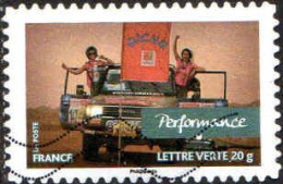 France Poste AA Obl Yv: 810 Mi:5533 Performance (Lign.Ondulées) - Used Stamps