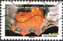 France Poste AA Obl Yv: 757 Mi:5439 Les Pompiers (Lign.Ondulées) - Oblitérés