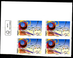 France Poste AA N** Yv: 933A Mi:5754II Dynamiques-Cerf Volant Coin D.feuille X4 - Ungebraucht