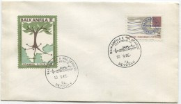 TURQUIE,TURKEI TURKEY  BALKANFILA 1966 ISTANBUL FIRST DAY COVER - Cartas & Documentos