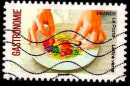 France Poste AA Obl Yv:2259 Mi:8439 Gastronomie (Lign.Ondulées) - Usados