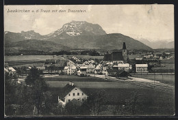 AK Laakirchen A. D. Traun, Ortsansicht Mit Dem Traunstein  - Otros & Sin Clasificación