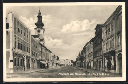 AK Neumarkt Am Hausruck, Partie Am Marktplatz  - Altri & Non Classificati