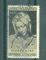 ITALIE - N°689 Oblitéré - Clôture De L'Année Mariale. - 1946-60: Oblitérés