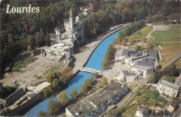 Postcard France Lourdes Aerial View - Lourdes