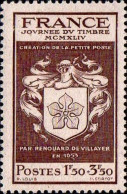 France Poste N** Yv: 668 Mi:672 Renouard De Villayer (Thème) - Stamp's Day