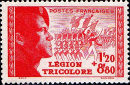 France Poste N** Yv: 566 Mi:577 Légion Tricolore (Thème) - Militaria