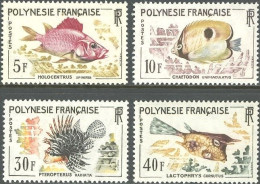 FRENCH POLYNESIA 1962 FISH** - Poissons