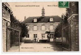 NEAUFLES SAINT MARTIN MAIRIE ECOLES ANIMEE - Sonstige & Ohne Zuordnung