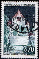 France Poste Obl Yv:1392A Mi:1482 La Tour De César-Provins (Beau Cachet Rond) (Thème) - Kastelen