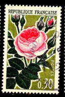 France Poste Obl Yv:1357 Mi:1410 Roses (Beau Cachet Rond) (Thème) - Rozen